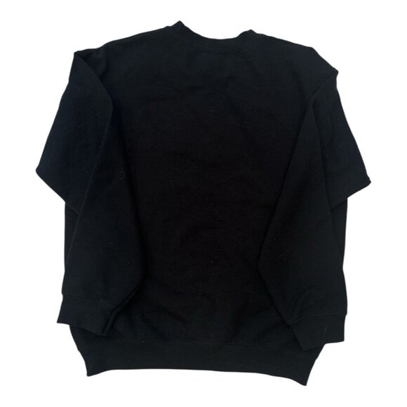 Women’s Popular Girl Graphic Crewneck Black Sweatshirt Cowboys & Rodeo Sz Med - Picture 2 of 5